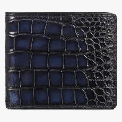 Berluti Portefeuille Compact Makore En Cuir D'Alligator | Portefeuilles