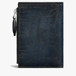 Berluti Portefeuille Compact P&eacute;riple En Cuir Scritto | Portefeuilles
