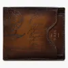 Berluti Portefeuille Makore 2 en 1 En Cuir Scritto | Portefeuilles