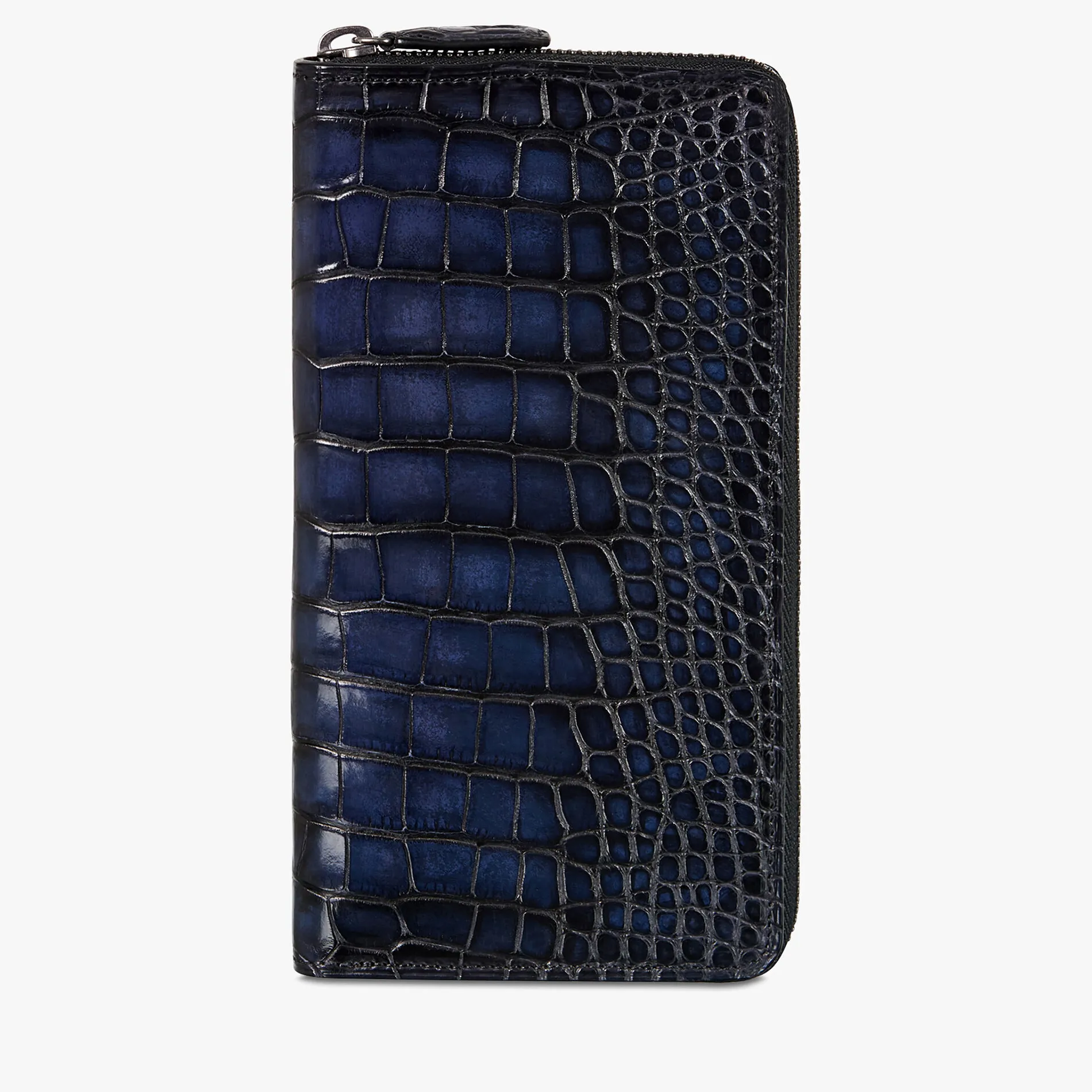 Berluti Portefeuille Zipp&eacute; Itauba En Cuir D'Alligator | Portefeuilles