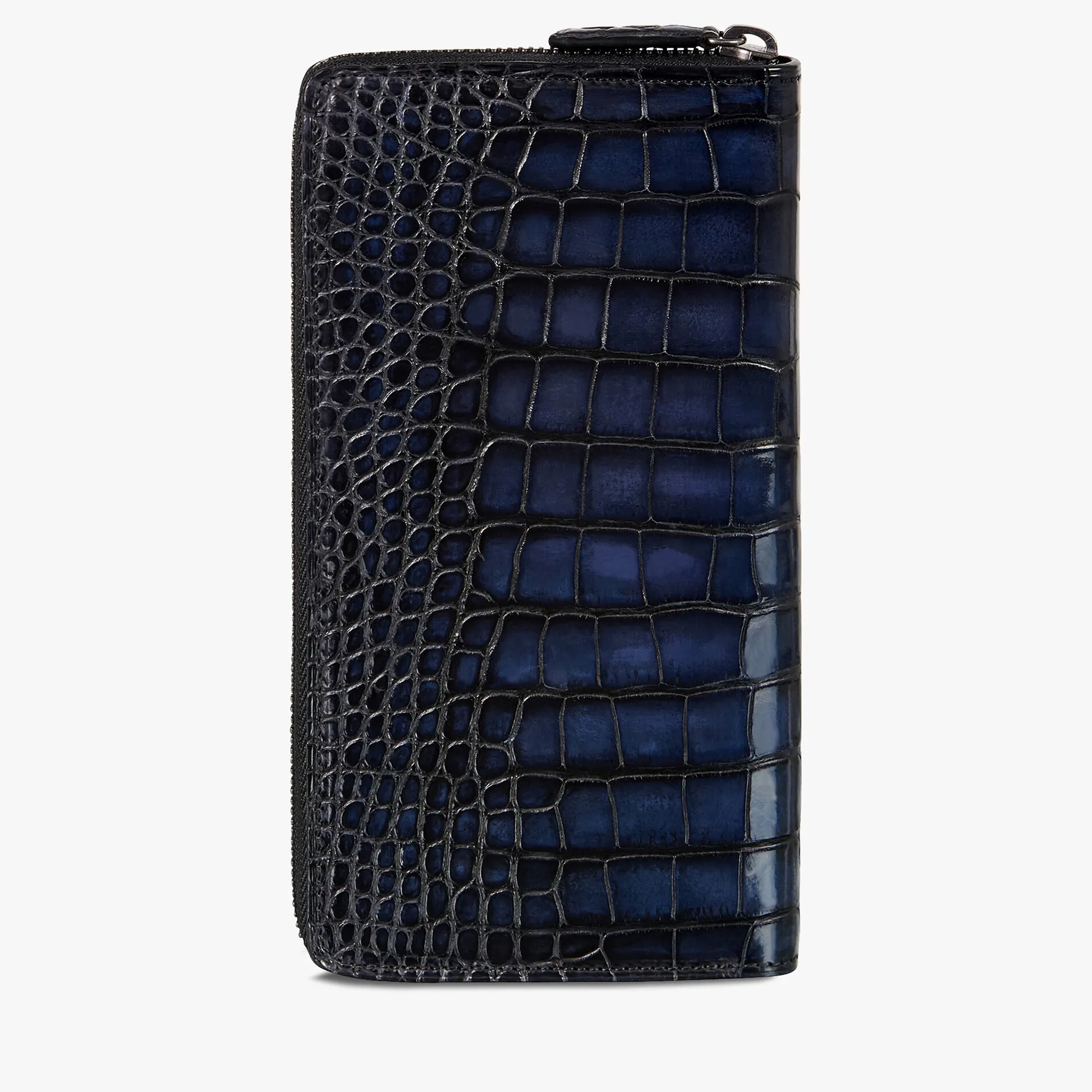 Berluti Portefeuille Zipp&eacute; Itauba En Cuir D'Alligator | Portefeuilles