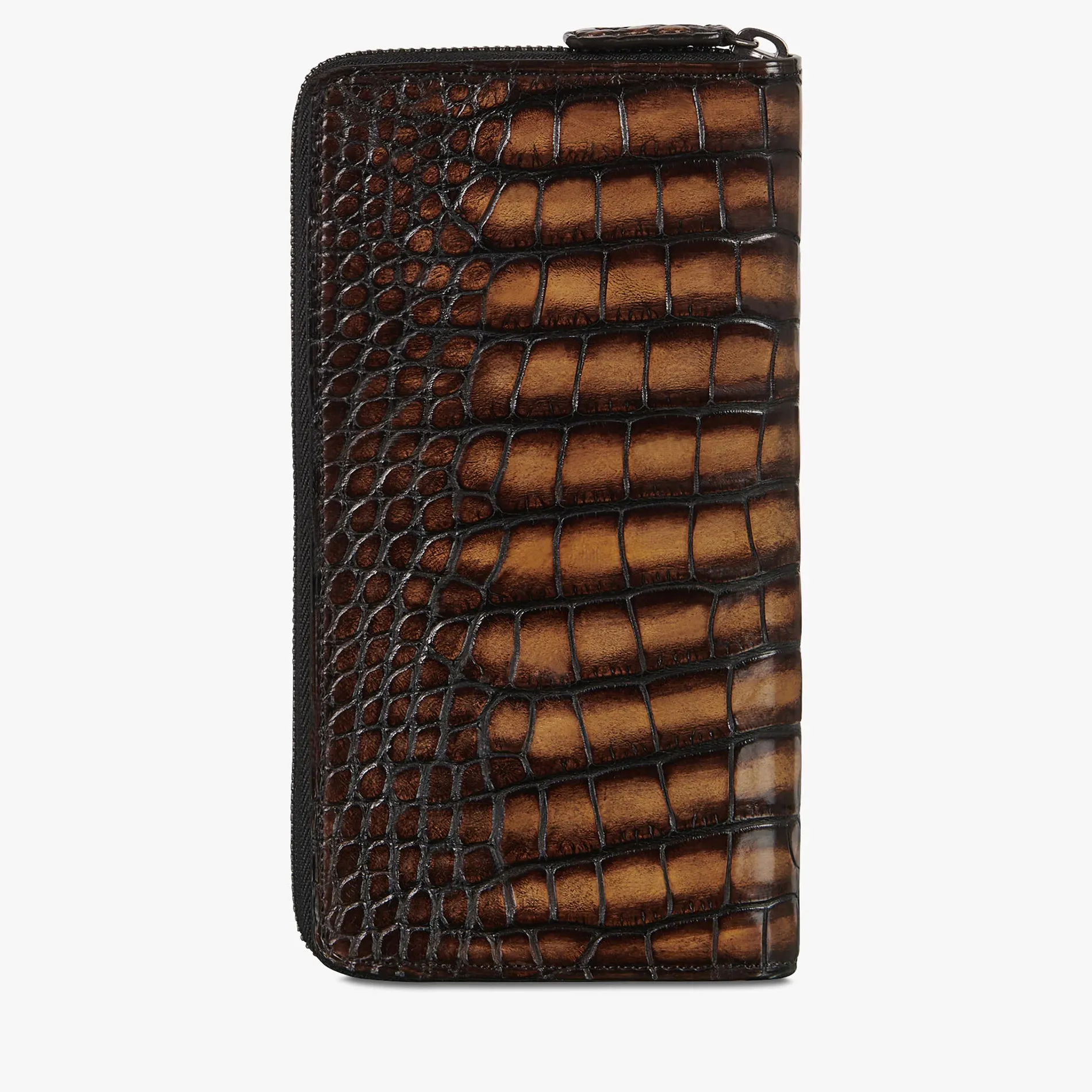 Berluti Portefeuille Zipp&eacute; Itauba En Cuir D'Alligator | Portefeuilles