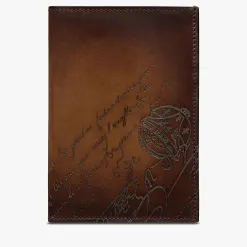 Berluti Porte-Passeport Escale En Cuir Scritto Swipe | Housses & Étuis