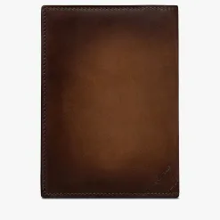 Berluti Porte-Passeport Escale En Cuir Scritto Swipe | Housses & Étuis