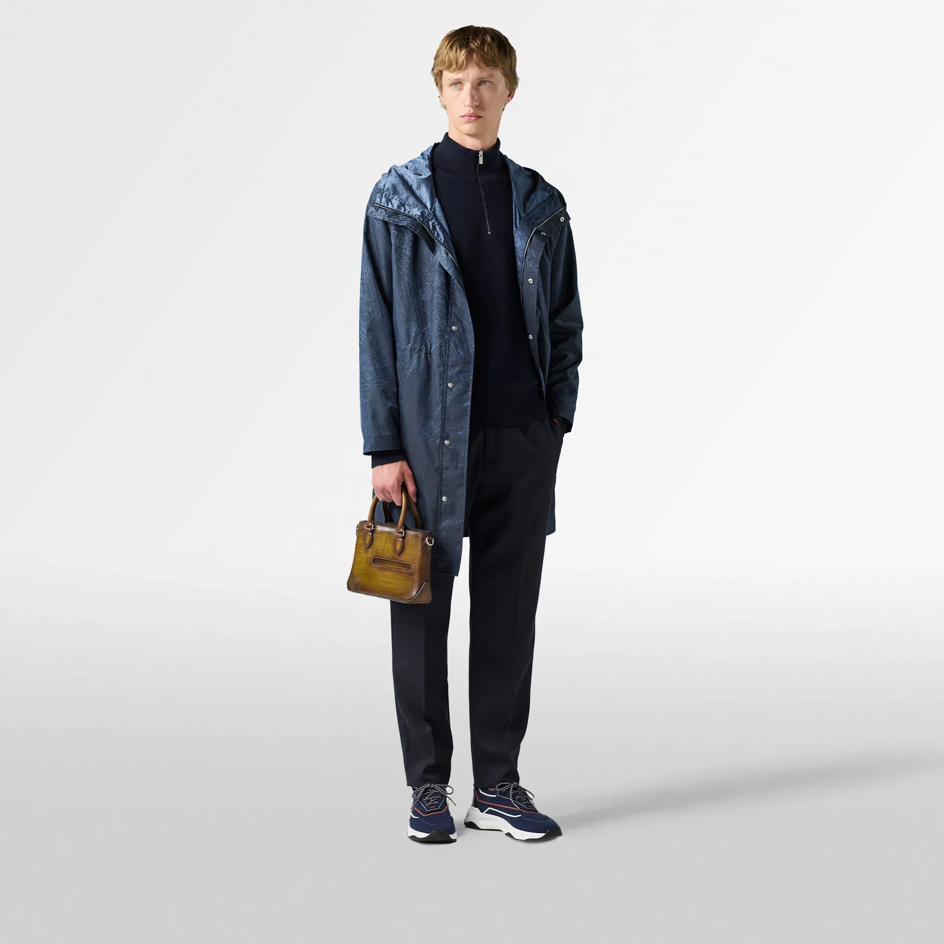 Berluti Pull Avec Col Zipp&eacute; Shadow | Maille & Sweatshirts