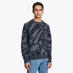 Berluti Pull Avec Jacquard Scritto Marbeuf | Maille & Sweatshirts