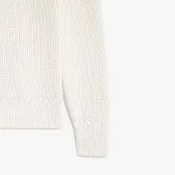 Berluti Pull Col V En C&ocirc;tes Anglaises En Coton Et Soie | Maille & Sweatshirts