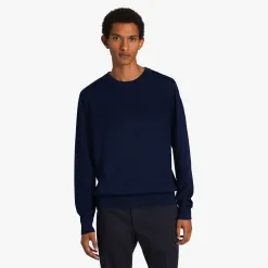 Berluti Pull En Laine Avec D&eacute;tails En Cuir | Maille & Sweatshirts
