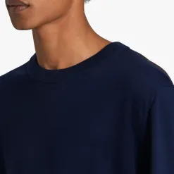 Berluti Pull En Laine Avec D&eacute;tails En Cuir | Maille & Sweatshirts