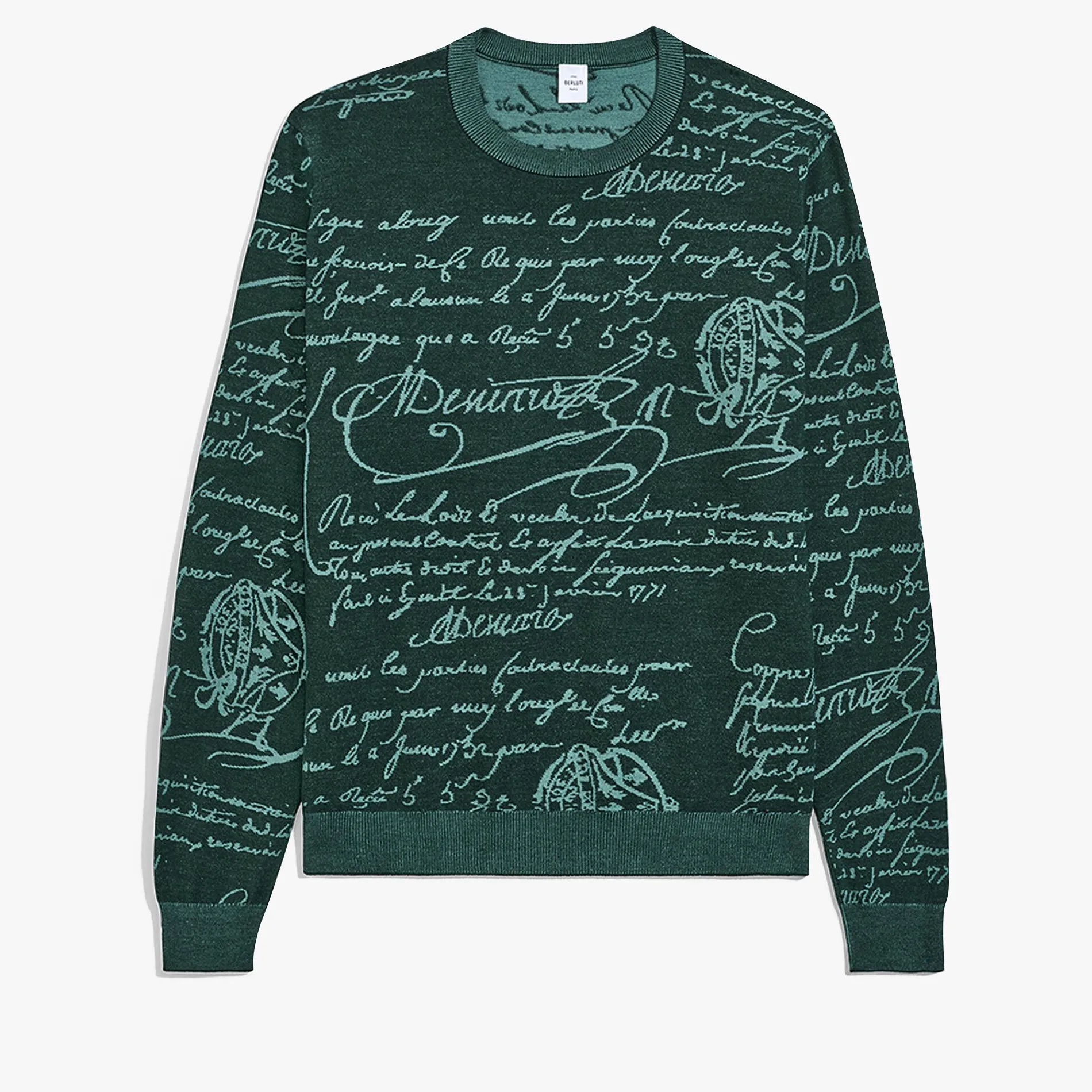 Berluti Pull En Laine Scritto | Maille & Sweatshirts