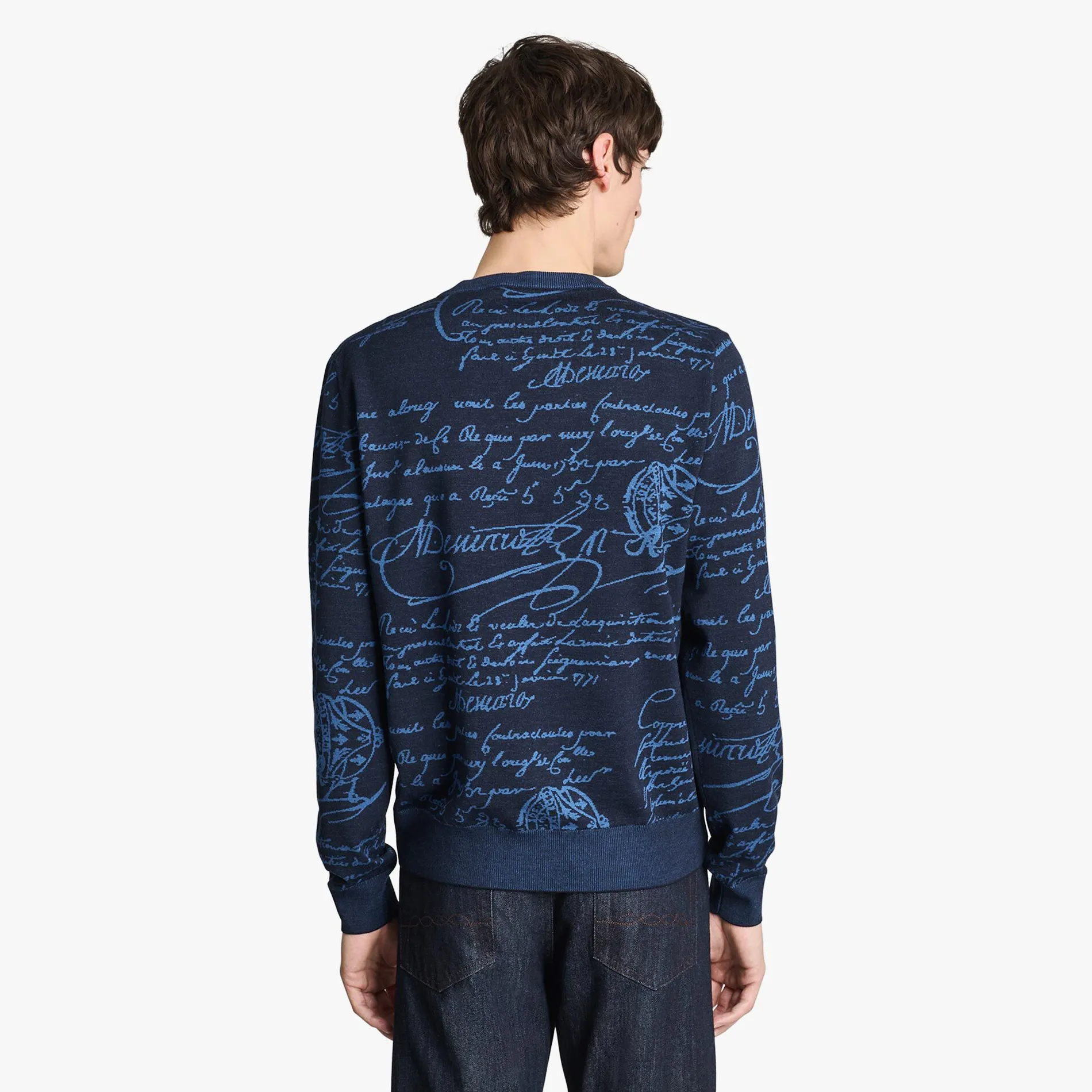 Berluti Pull En Laine Scritto | Maille & Sweatshirts