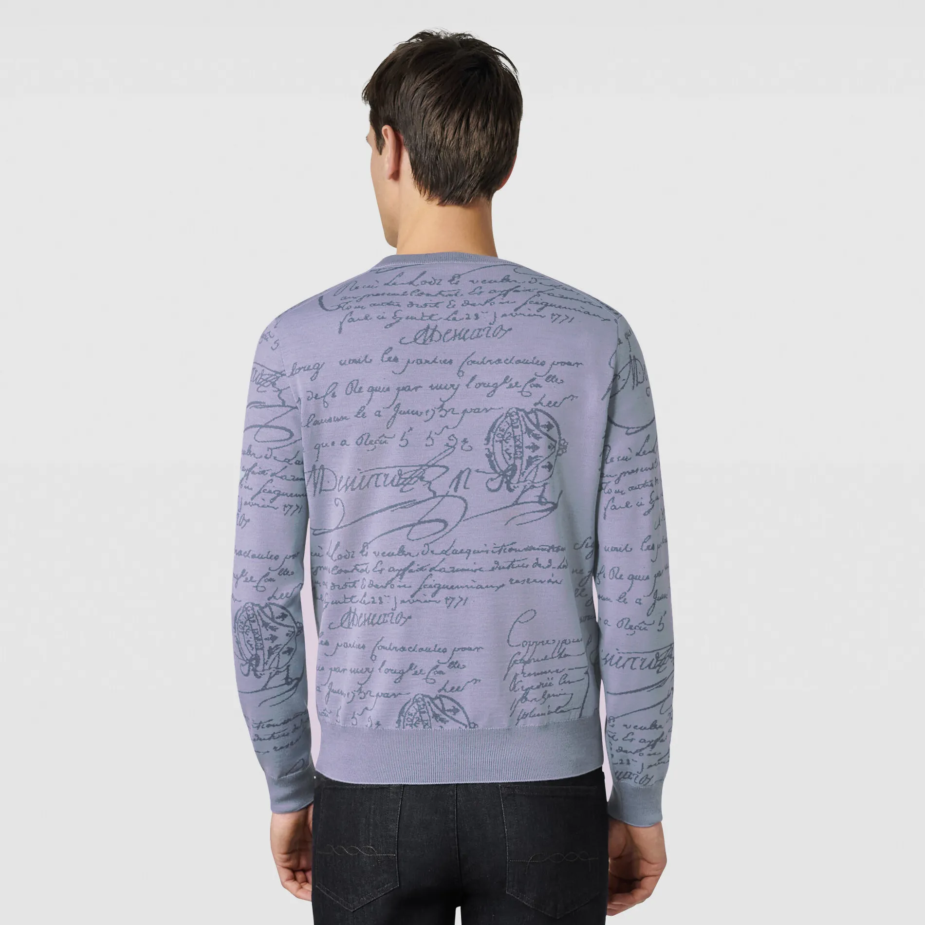 Berluti Pull En Laine Scritto | Maille & Sweatshirts