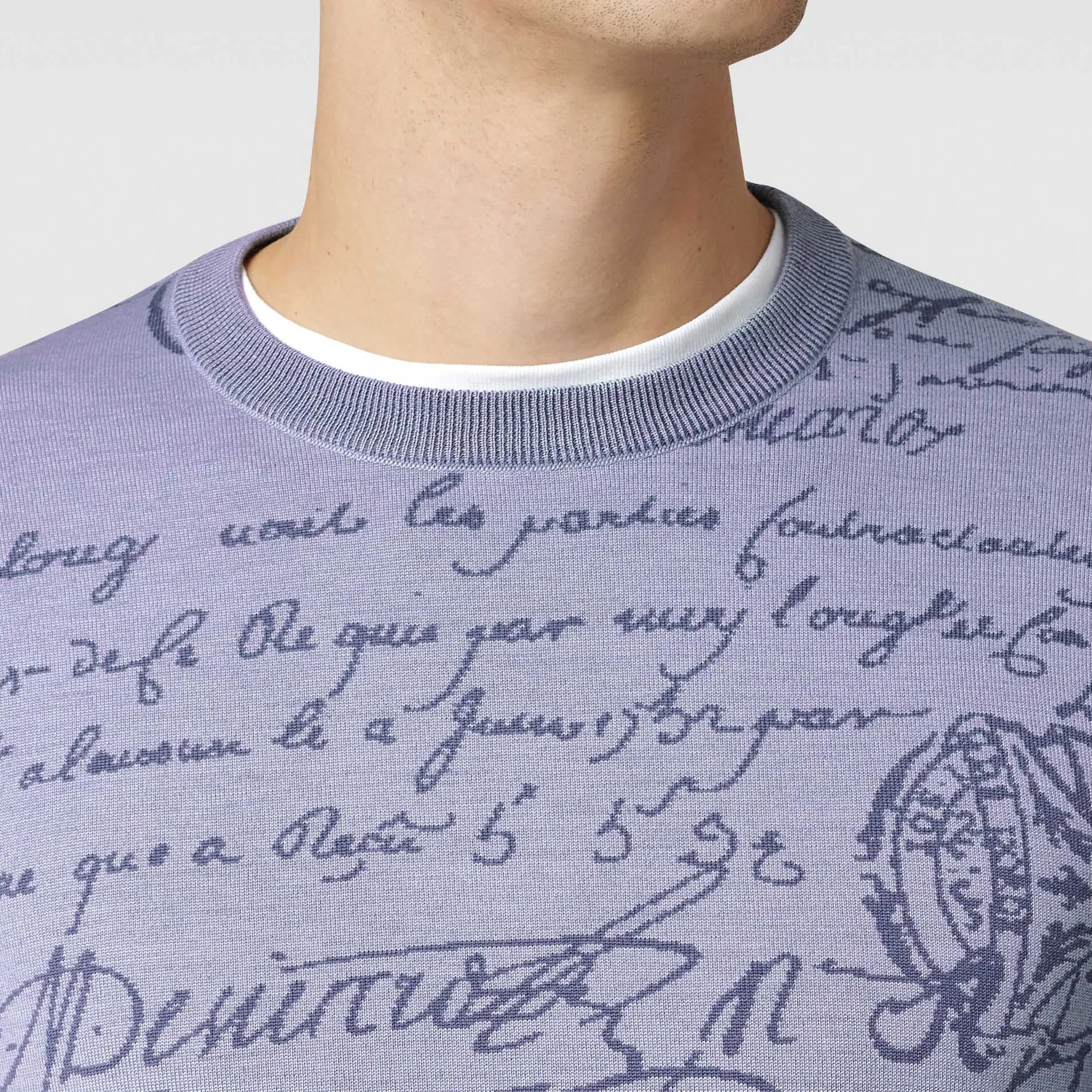 Berluti Pull En Laine Scritto | Maille & Sweatshirts