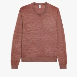 Berluti Pull Léger avec Jacquard Scritto | Maille & Sweatshirts
