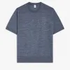 Berluti Pull Manches Courtes Léger En Laine Avec Jacquard Scritto | Maille & Sweatshirts