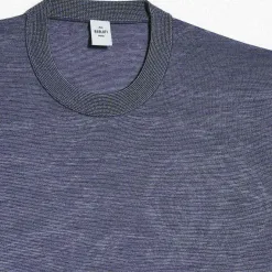 Berluti Pull Manches Courtes Léger En Laine Avec Jacquard Scritto | Maille & Sweatshirts