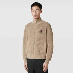 Berluti Pull Zipp&eacute; en Laine et Cachemire | Maille & Sweatshirts