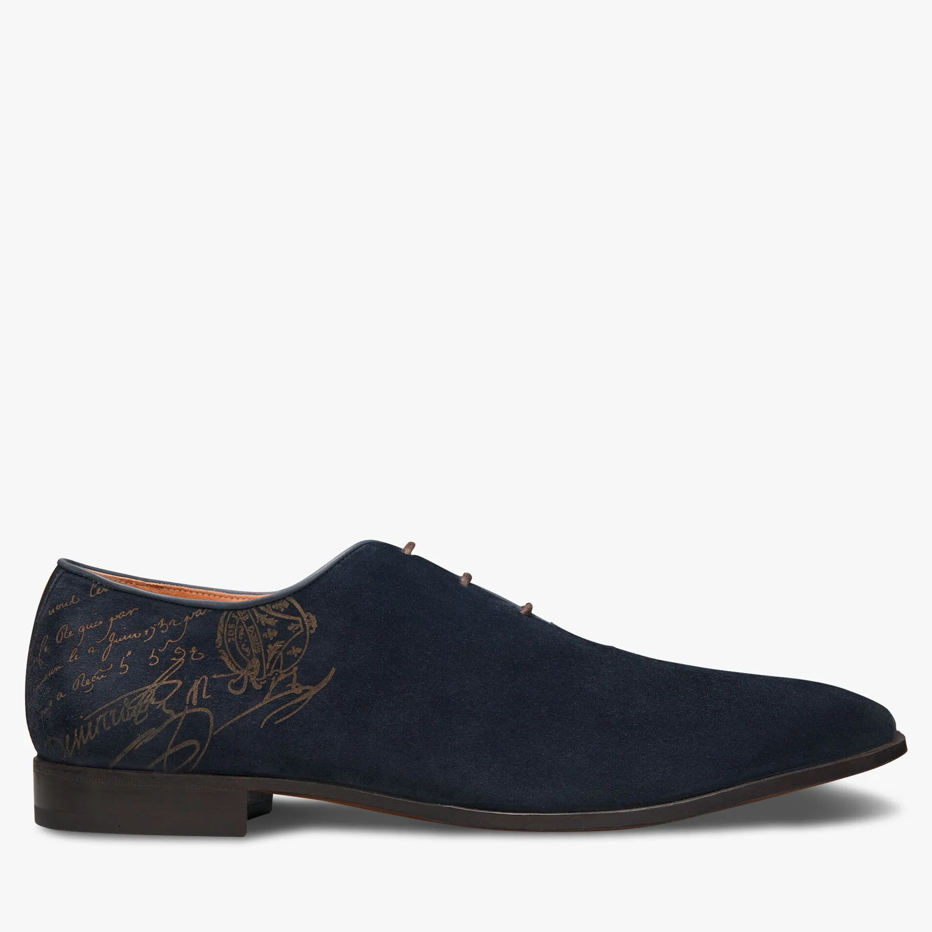 Berluti Richelieu Alessandro Démesure En Cuir Camoscio Scritto | Richelieus & Derbies