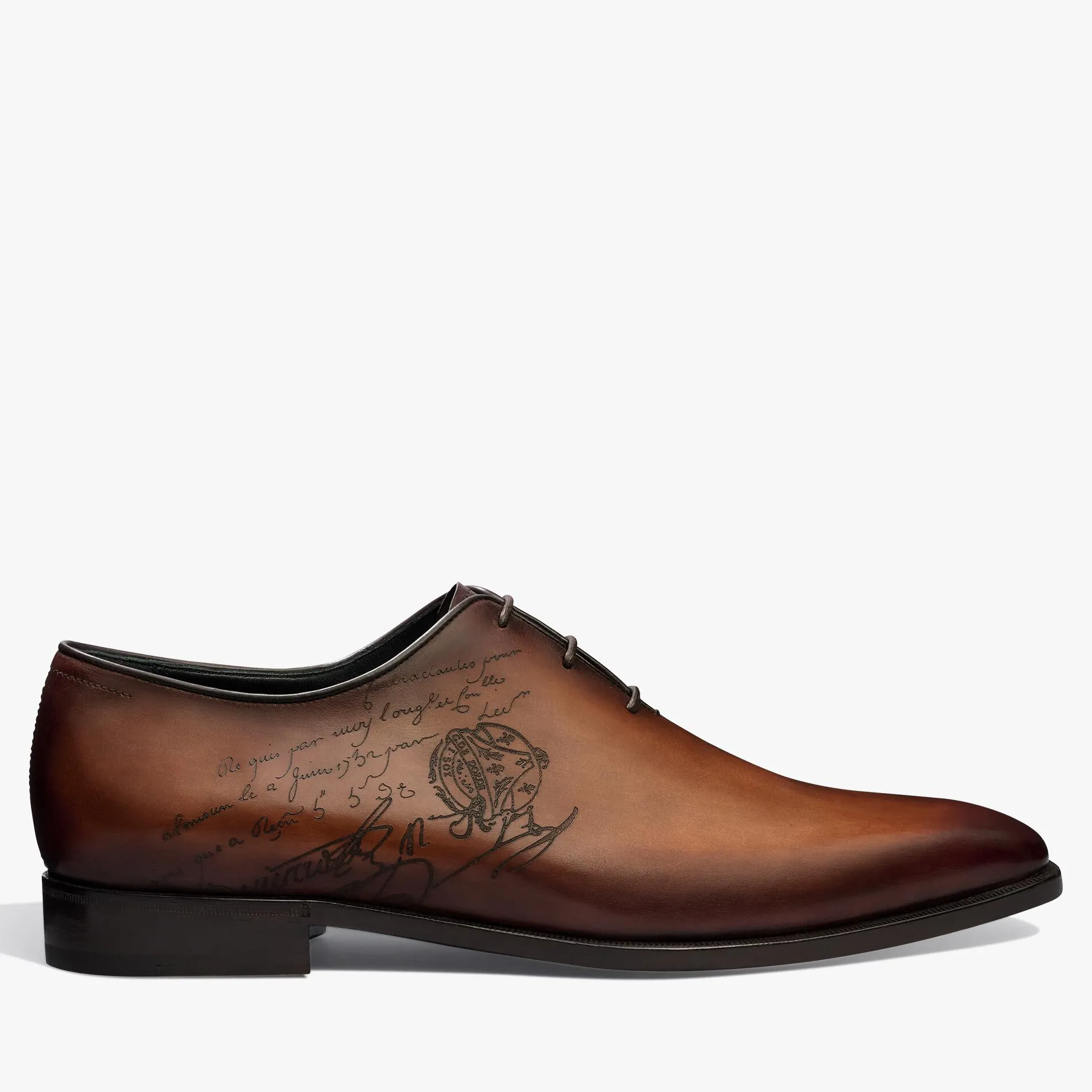 Berluti Richelieu Alessandro Démesure Neo En Cuir Scritto | Richelieus & Derbies