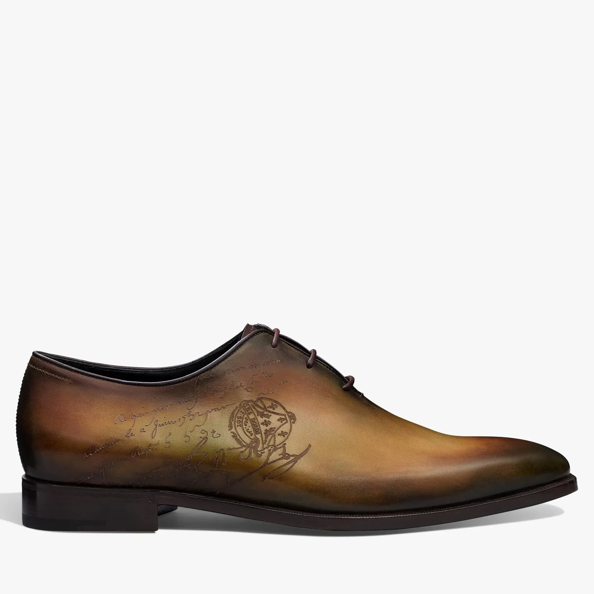 Berluti Richelieu Alessandro Démesure Neo En Cuir Scritto | Richelieus & Derbies