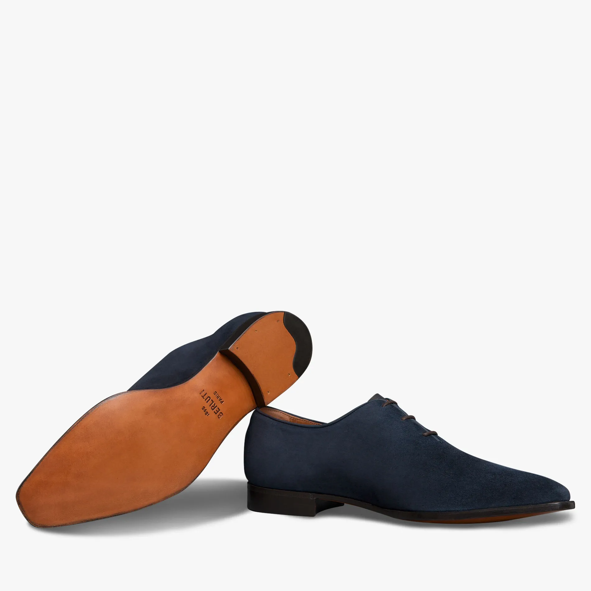 Berluti Richelieu Alessandro D&eacute;mesure En Cuir Camoscio Scritto | Richelieus & Derbies