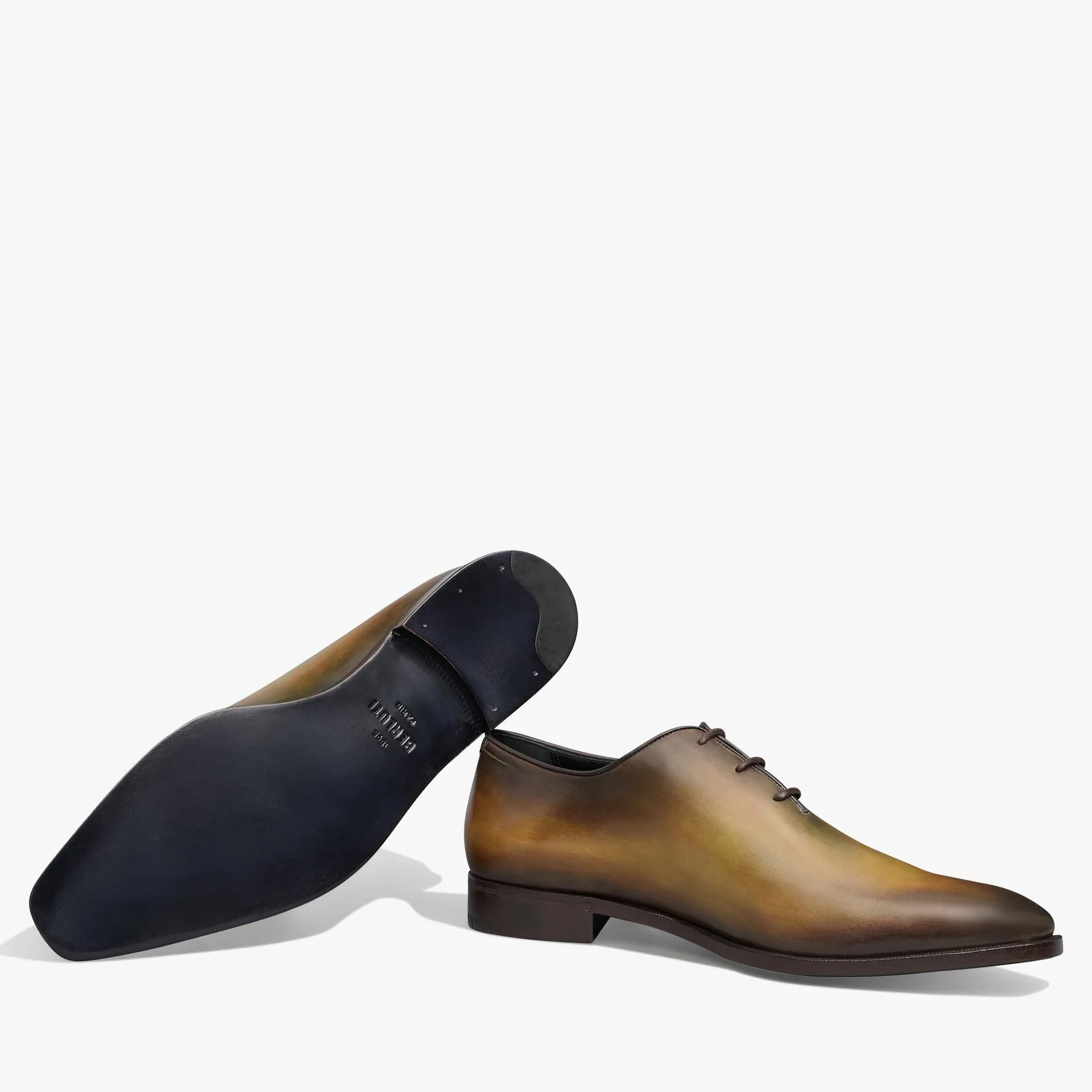 Berluti Richelieu Alessandro D&eacute;mesure Neo En Cuir Scritto | Richelieus & Derbies