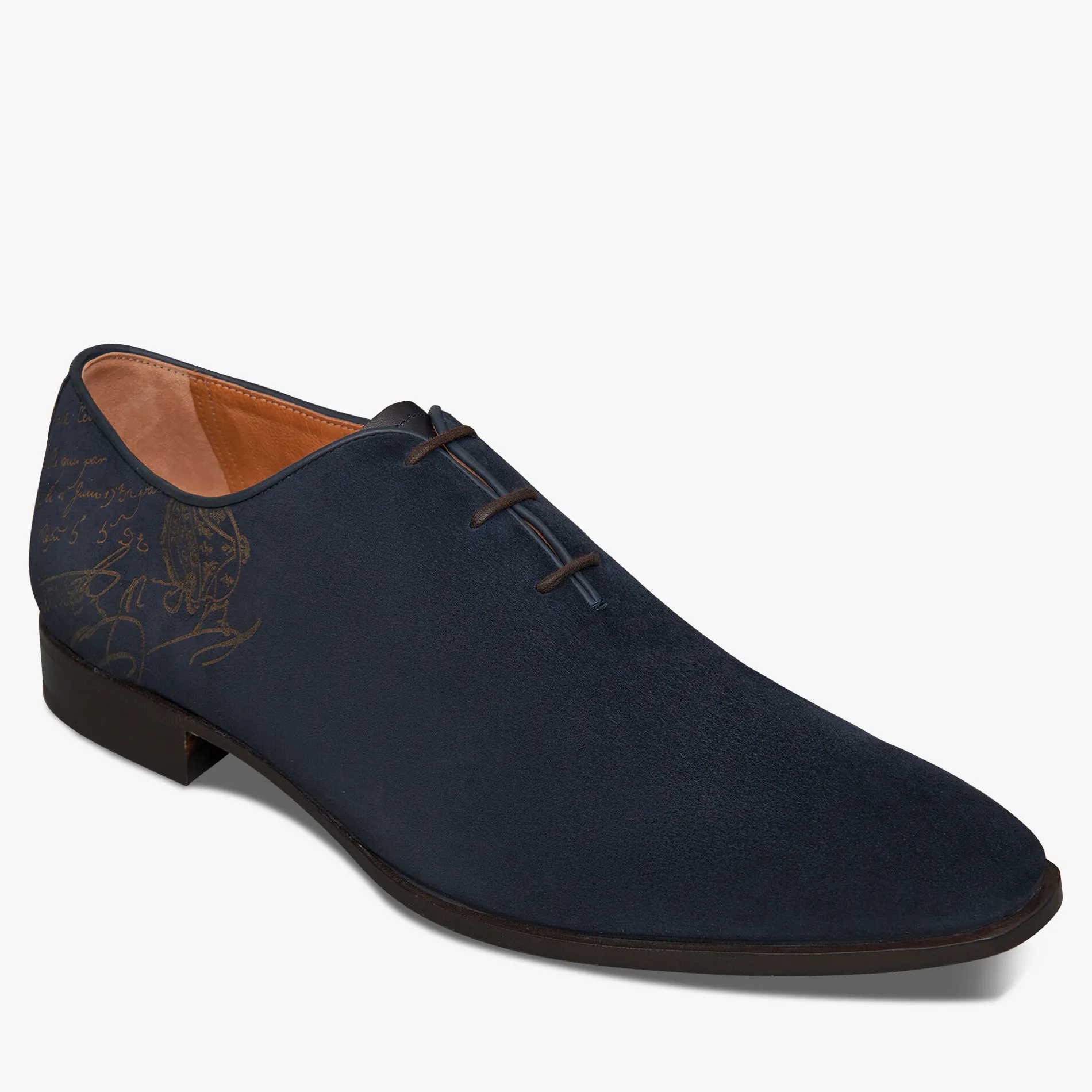 Berluti Richelieu Alessandro D&eacute;mesure Neo En Cuir Scritto | Richelieus & Derbies