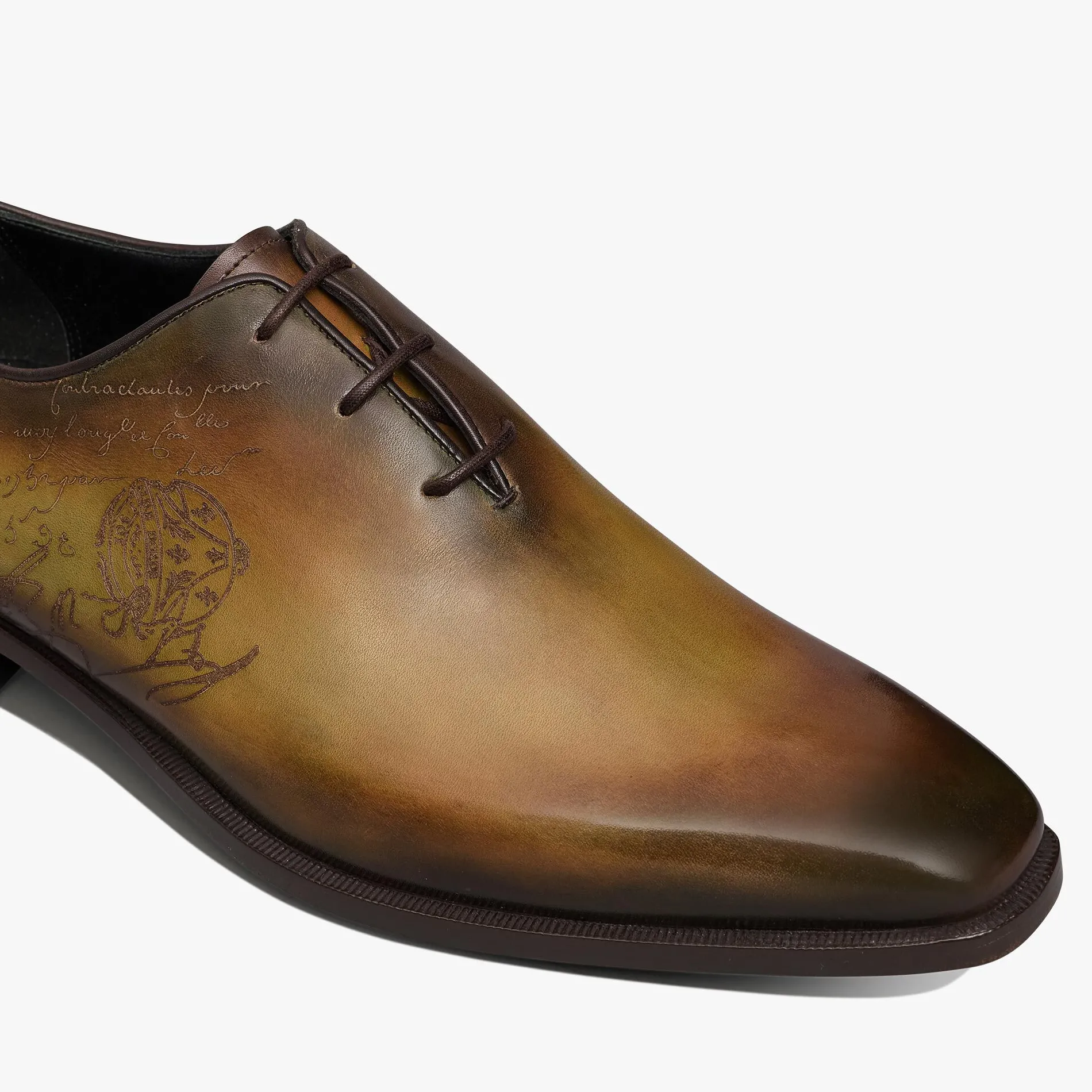 Berluti Richelieu Alessandro D&eacute;mesure Flex En Cuir | Richelieus & Derbies