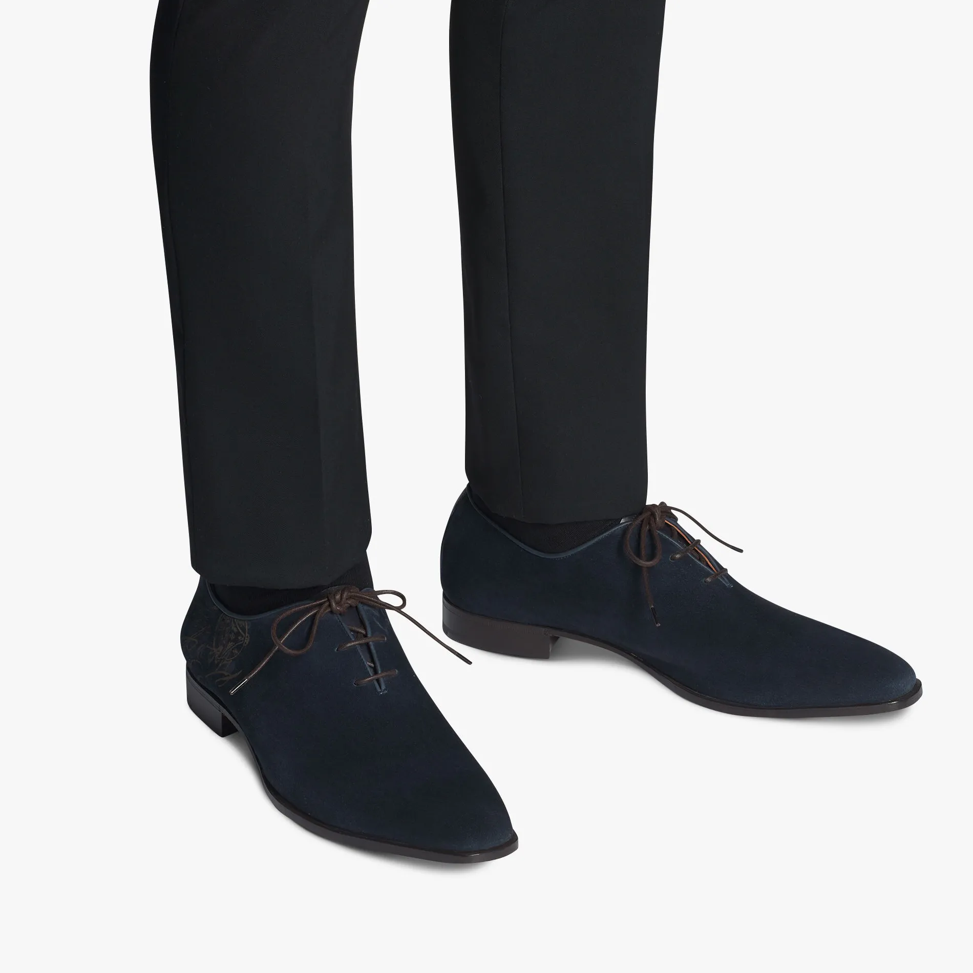 Berluti Richelieu Alessandro D&eacute;mesure Neo En Cuir Scritto | Richelieus & Derbies