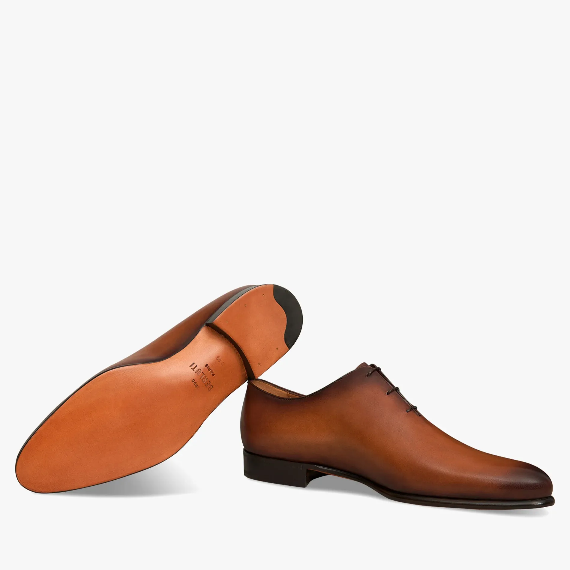 Berluti Richelieu Alessandro Galet En Cuir Scritto | Richelieus & Derbies