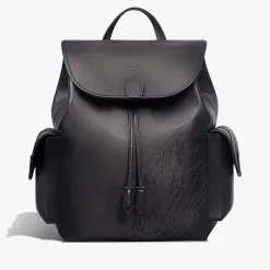 Berluti Sac &Agrave; Dos Horizon En Cuir Scritto | Sacs À Dos