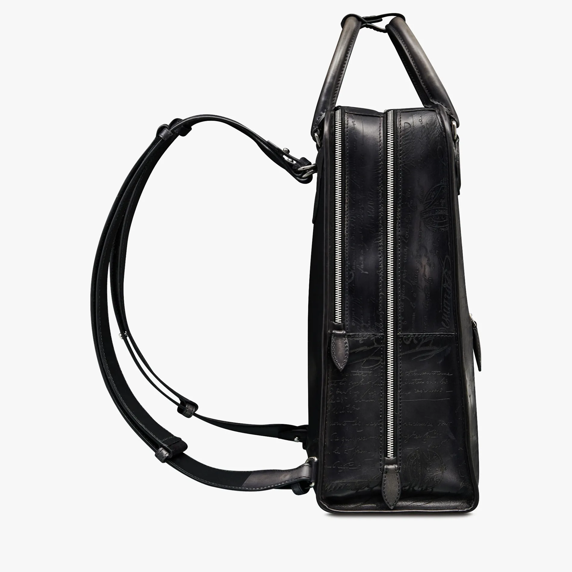 Berluti Sac &agrave; dos Premier Jour En Cuir Scritto | Sacs À Dos