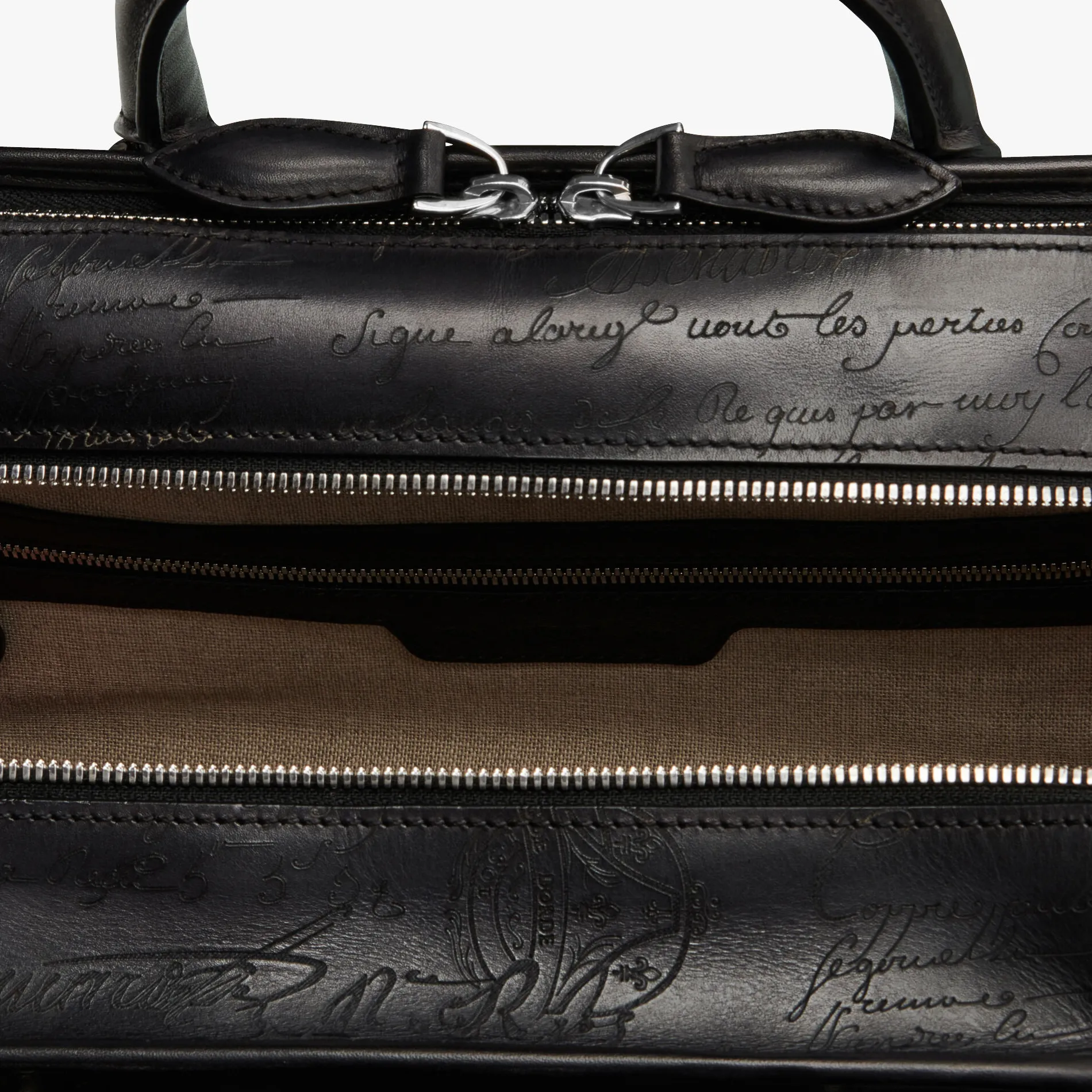 Berluti Sac &agrave; dos Premier Jour En Cuir Scritto | Sacs À Dos
