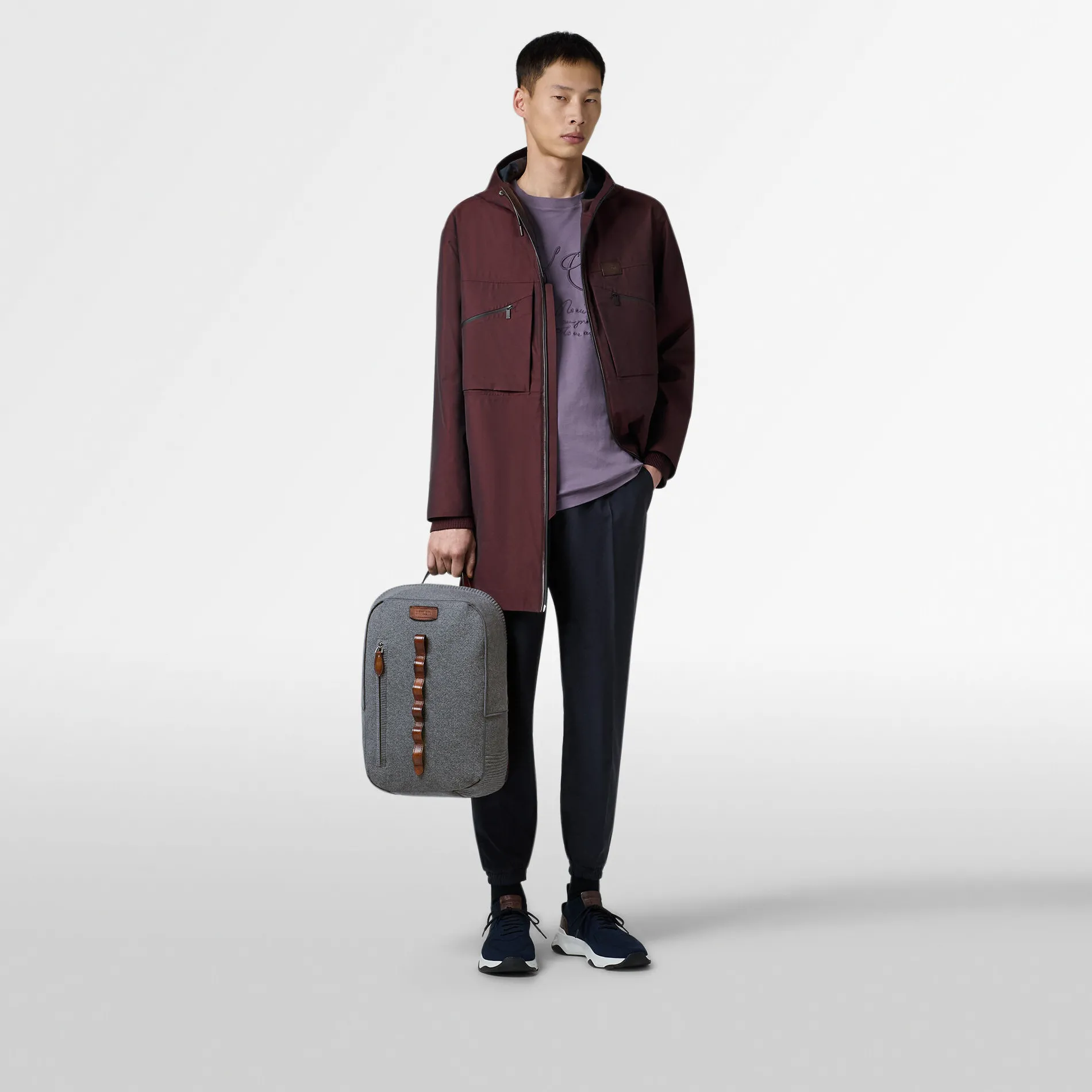 Berluti Sac À Dos Shadow B5820 En Cachemire | Sacs À Dos