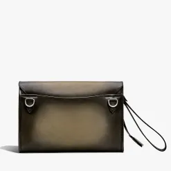 Berluti Sac Bandouli&egrave;re E'Mio Messenger en Cuir Sritto | Sacs Bandoulière