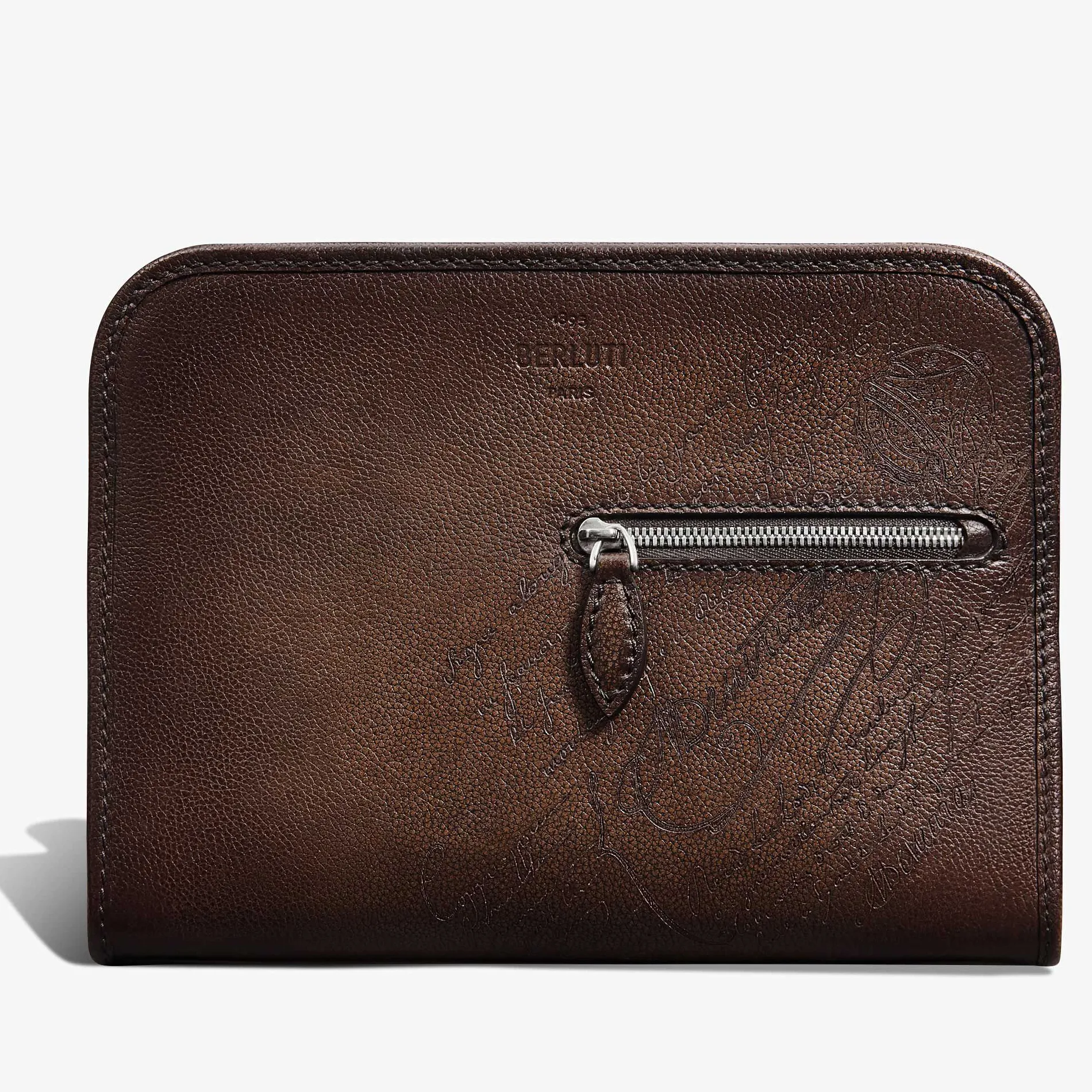 Berluti Sac Bandoulière Journalier Trio En Cuir Scritto | Sacs Bandoulière