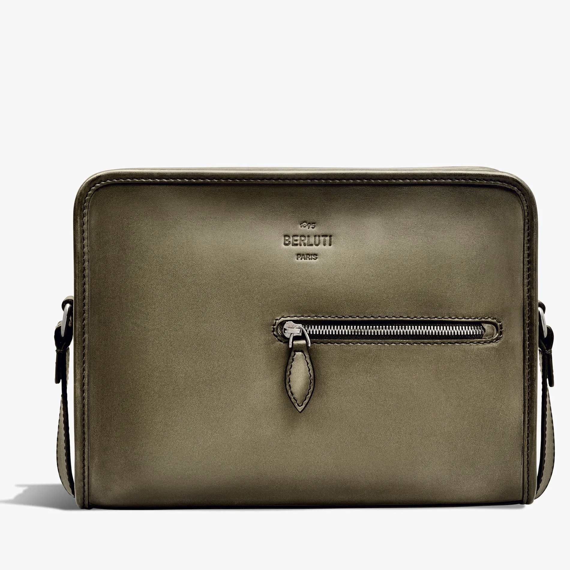 Berluti Sac Bandoulière Journalier En Cuir | Sacs Bandoulière