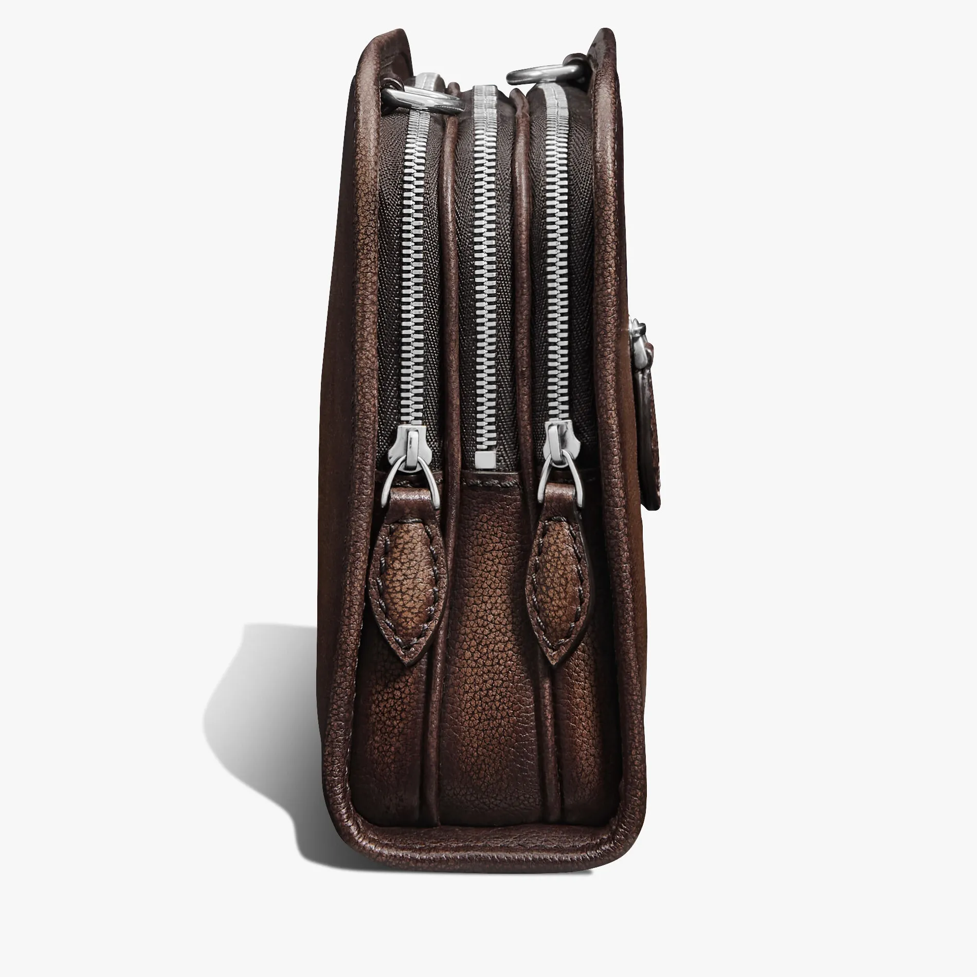Berluti Sac Bandouli&egrave;re Journalier Trio En Cuir Scritto | Sacs Bandoulière