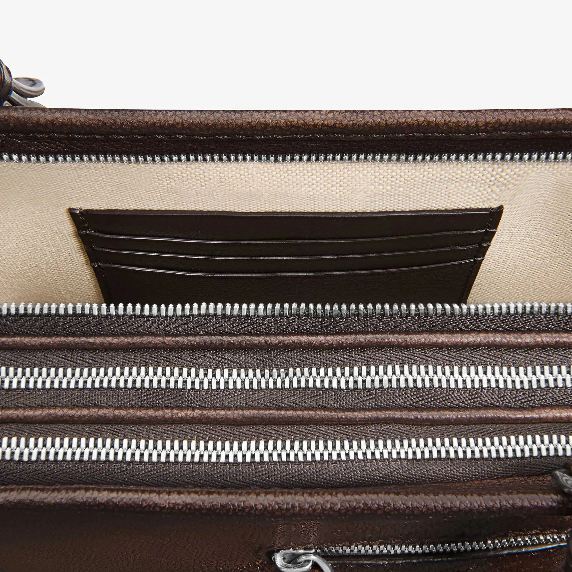 Berluti Sac Bandouli&egrave;re Journalier Trio En Cuir Scritto | Sacs Bandoulière