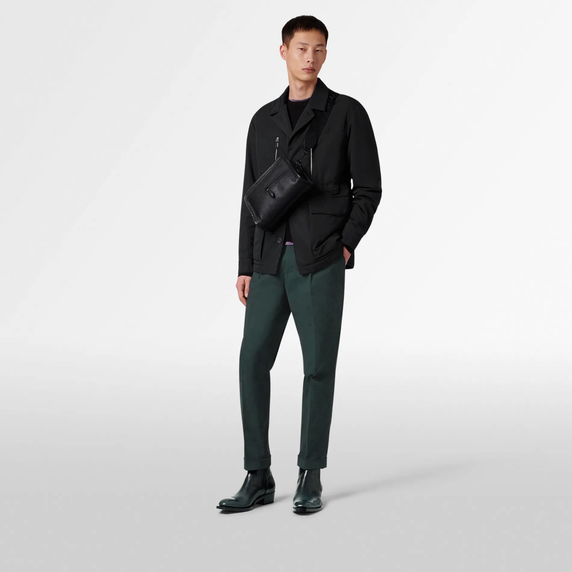 Berluti Sac Bandouli&egrave;re Journalier En Cuir | Sacs Bandoulière