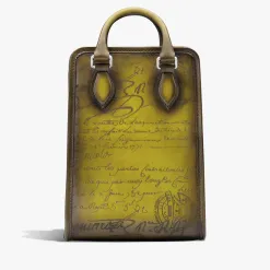 Berluti Sac Bandouli&egrave;re Premier Jour Gulliver En Cuir Scritto | Sacs Bandoulière | Sacs À Dos