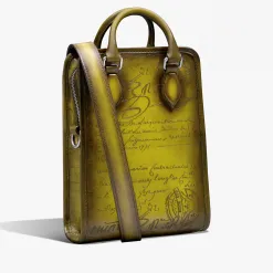 Berluti Sac Bandouli&egrave;re Premier Jour Gulliver En Cuir Scritto | Sacs Bandoulière | Sacs À Dos