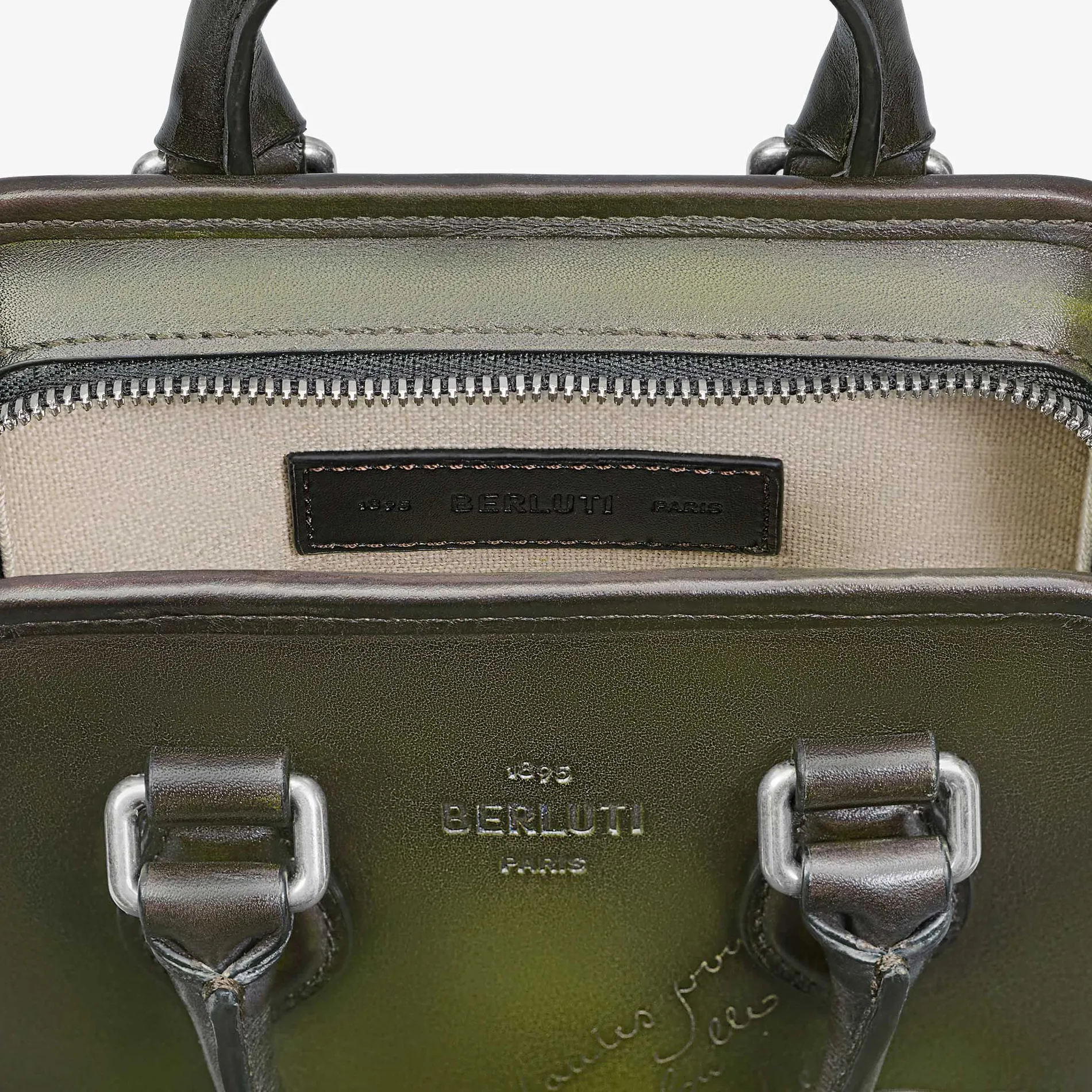Berluti Sac Bandouli&egrave;re Premier Jour Gulliver En Cuir Scritto | Sacs Bandoulière | Sacs À Dos