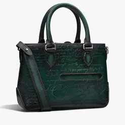 Berluti Sac Bandouli&egrave;re Toujours Gulliver En Cuir Scritto | Sacs Bandoulière