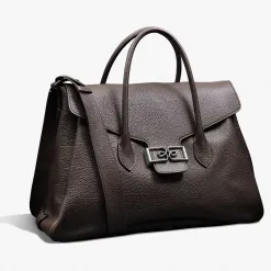 Berluti Sac De Voyage B Volute Croisee En Cuir | Cabas | Sacs De Voyage
