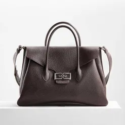 Berluti Sac De Voyage B Volute Croisee En Cuir | Cabas | Sacs De Voyage
