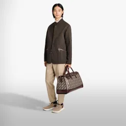 Berluti Sac De Voyage Bagage En Toile Marbeuf | Sacs De Voyage
