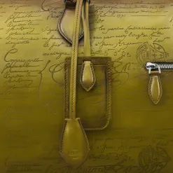 Berluti Sac De Voyage Jour Off GM En Cuir Scritto | Sacs De Voyage