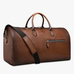 Berluti Sac de Voyage Jour Off Grand Mod&egrave;le En Cuir | Sacs De Voyage