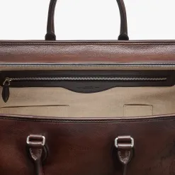 Berluti Sac De Voyage Overnight En Cuir Scritto | Sacs De Voyage